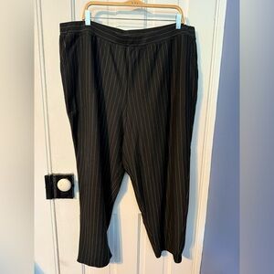 Woman Within Black and White Striped Garment Petite 28WP